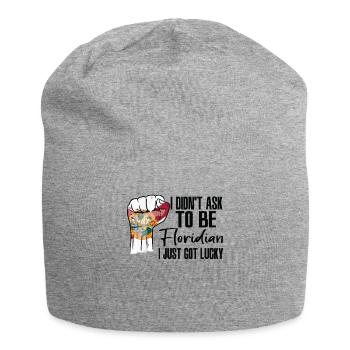 Floridianer Amerikaner US-Patriot USA Gewachsen - Jersey-Beanie - Grau meliert - Vorne