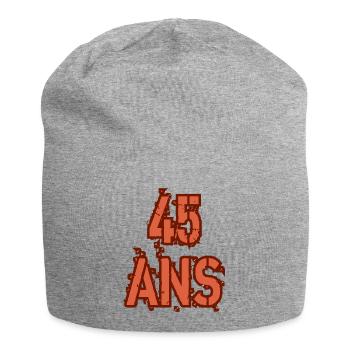 45 ANS - Bonnet en jersey - gris chiné - Devant