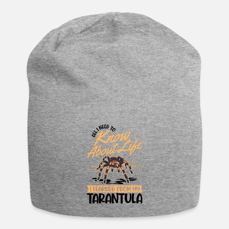 Tarentule Araignée Tarentule - Bonnet en jersey - gris chiné