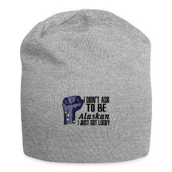 Alaska Amerikaner US-Patriot USA Gewachsen Alaska - Jersey-Beanie - Grau meliert - Vorne