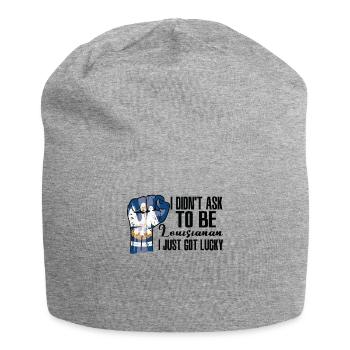 Louisianer Amerikaner US-Patriot USA Gewachsen - Jersey-Beanie - Grau meliert - Vorne