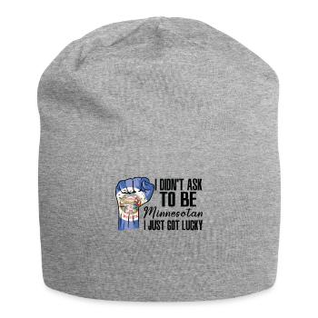 Minnesotan, Américain, Patriote américain, États-Unis - Bonnet en jersey - gris chiné - Devant