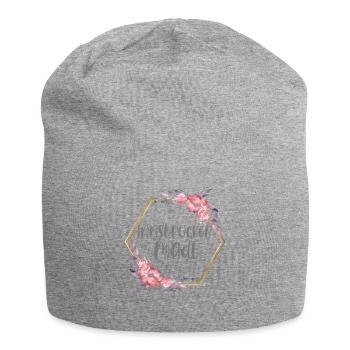 Österreich Innsbruck Mädchen Heimat Geschenk - Jersey-Beanie - Grau meliert - Vorne