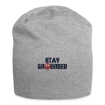 Stay Grounded Elektroinstallateur Elektroniker - Jersey-Beanie - Grau meliert - Vorne