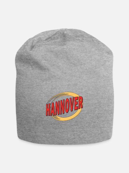 HANNOVER - Jersey-Beanie - Grau meliert