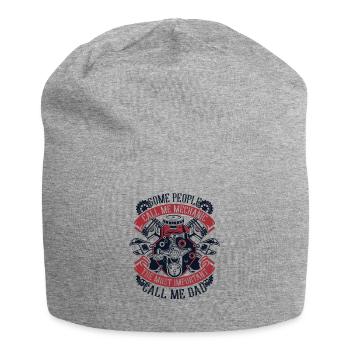 Some People Call Me Mechanic Most Important Call - Jersey Beanie - heather grey - Front