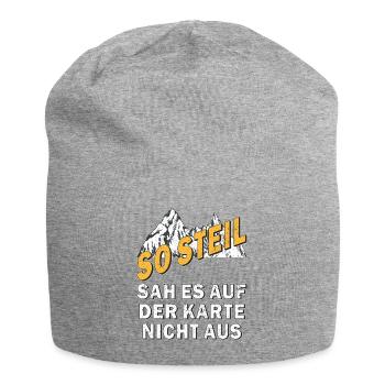WANDERN SO STEIL - Jersey-Beanie - Grau meliert - Vorne