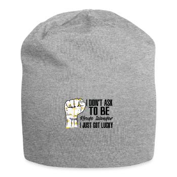 Rhode Islander American US Patriot USA Grown - Jersey Beanie - heather grey - Front