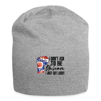 Ohioaner Amerikaner US-Patriot USA Gewachsen Ohio - Jersey-Beanie - Grau meliert - Vorne