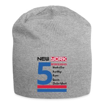 New York City Five Boroughs J'aime New York Bronx - Bonnet en jersey - gris chiné - Devant