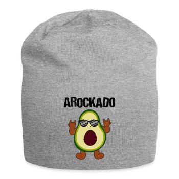 Rocking Avocat Cool Musique Aimant - Bonnet en jersey - gris chiné - Devant