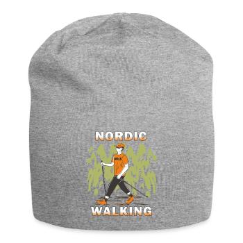NORDIC WALKING - Jersey-Beanie - Grau meliert - Vorne