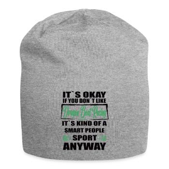 It's Okay If You Don't Like dragon boat racing - Jersey Beanie - heather grey - Front