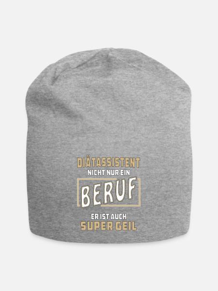 DiÄTASSISTENT NICHT NUR EIN BERUF - Jersey-Beanie - Grau meliert