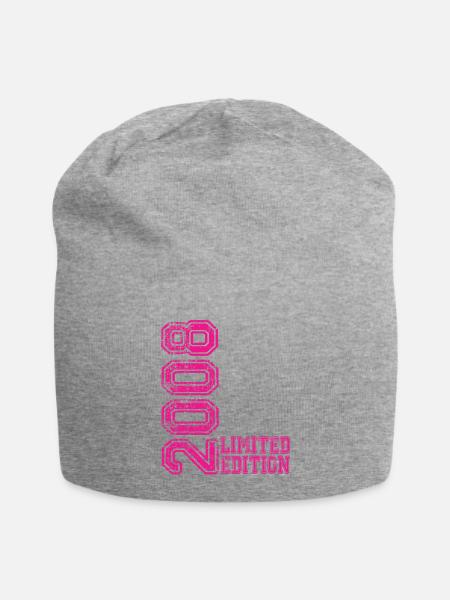 Limited Edition 2008 - Jersey-Beanie - Grau meliert