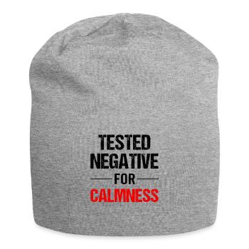 Tranquility - balance for the soul - Jersey Beanie - heather grey - Front