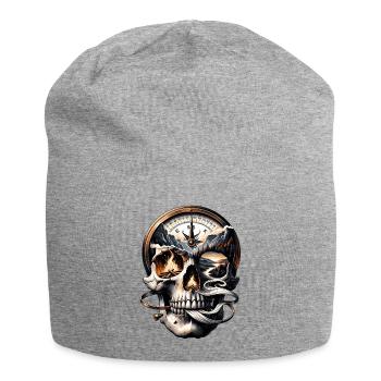 Wilderness Spirit Skull Shirt Gatlinburg Mountain - Jersey Beanie - heather grey - Front