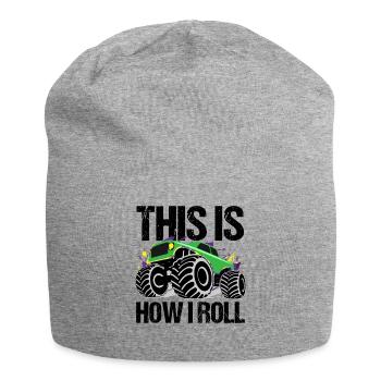 Dynamisches Monster Truck Abenteuer - Jersey-Beanie - Grau meliert - Vorne