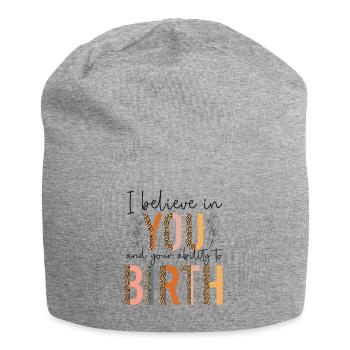 LD Labour And Delivery Nurse - Jersey Beanie - heather grey - Front