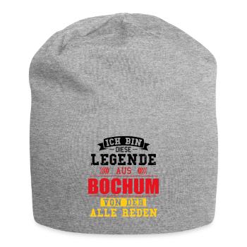 Stadt Bochum Deutschland Legende Spruch - Jersey-Beanie - Grau meliert - Vorne