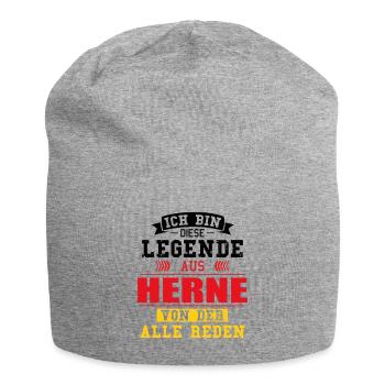 Stadt Herne Deutschland Legende Spruch - Jersey-Beanie - Grau meliert - Vorne