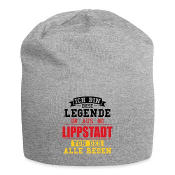 Stadt Lippstadt Deutschland Legende Spruch - Jersey-Beanie - Grau meliert - Vorne