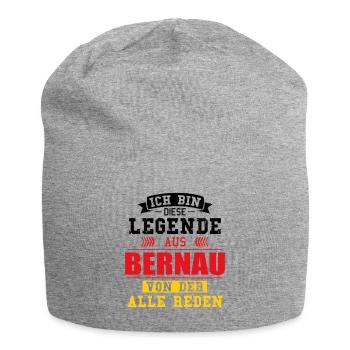 Stadt Bernau Deutschland Legende Spruch - Jersey-Beanie - Grau meliert - Vorne