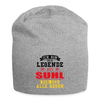Stadt Suhl Deutschland Legende Spruch - Jersey-Beanie - Grau meliert - Vorne