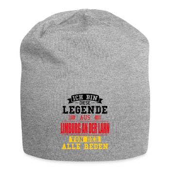Stadt Limburg an der Lahn Deutschland Legende - Jersey-Beanie - Grau meliert - Vorne