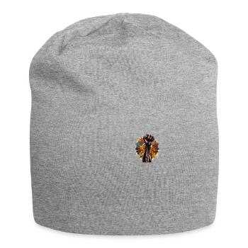 Soutien au Mois de l’histoire des Noirs pour l’unité et le pouvoir - Bonnet en jersey - gris chiné - Devant