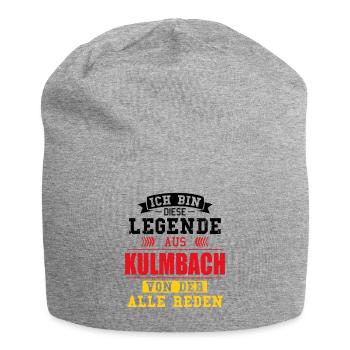 Stadt Kulmbach Deutschland Legende Spruch - Jersey-Beanie - Grau meliert - Vorne