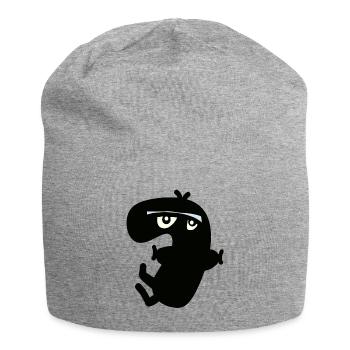 Seven - Jersey Beanie - heather grey - Front