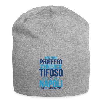Napoli Gift Fan Napolitano Football Football - Jersey Beanie - heather grey - Front