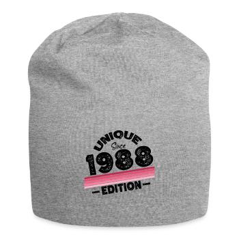 Unique Since 1988 Edition Birthday Vintage 1988 - Jersey Beanie - heather grey - Front
