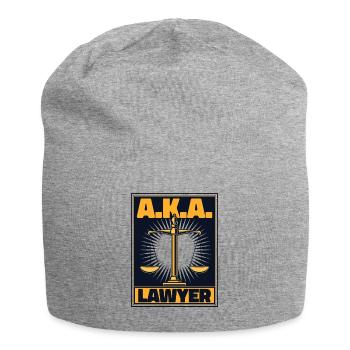 A.K.A. Avocat Conseiller juridique Procureur général - Bonnet en jersey - gris chiné - Devant