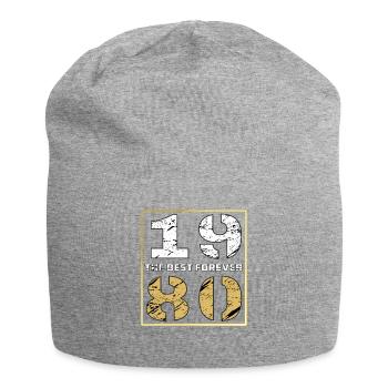 THE BEST FOREVER 1980 - Jersey-Beanie - Grau meliert - Vorne