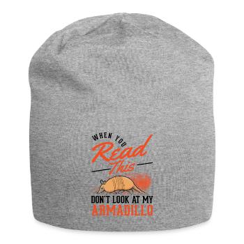 Tatou cadeau tatou - Bonnet en jersey - gris chiné - Devant