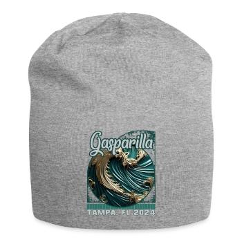 Gasparilla 2024 Coutelas croisés Tampa FL - Bonnet en jersey - gris chiné - Devant