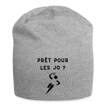 Prêt pour le sport ? - Bonnet en jersey - gris chiné - Devant