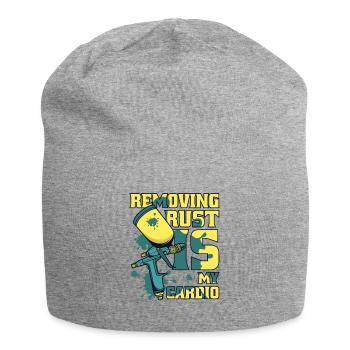 L’élimination de la rouille est mon véhicule cardio voiture de pulvérisation de voiture - Bonnet en jersey - gris chiné - Devant
