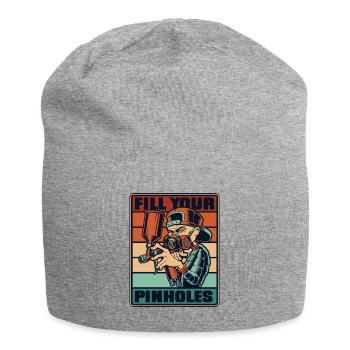 Retro Fill Your Pinholes Car Spray Automotive Car - Jersey Beanie - heather grey - Front