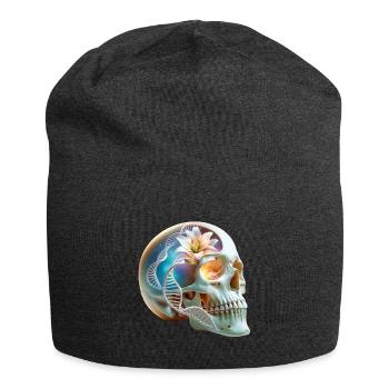 Helix Embrace Skull Shirt IVF Journey and New - Jersey Beanie - charcoal grey - Front