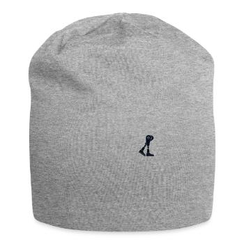 Logo Emblem Prothese Fuß Prothese Gliedmaße Bein - Jersey-Beanie - Grau meliert - Vorne
