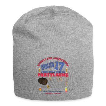 Livre d’or 17e anniversaire fille et garçon - Bonnet en jersey - gris chiné - Devant