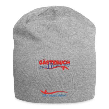 17th Birthday Girl & Boy Guestbook - Jersey Beanie - heather grey - Front