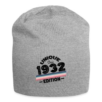 Unique depuis 1932 Edition Anniversaire Millésime 1932 - Bonnet en jersey - gris chiné - Devant