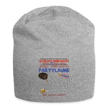 Livre d’or 17e anniversaire fille et garçon - Bonnet en jersey - gris chiné - Devant