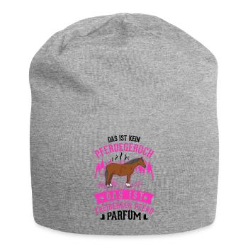 Freiberger Pferd Parfüm - Jersey-Beanie - Grau meliert - Vorne