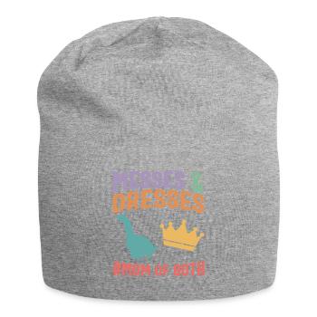 Chemise Mère, Messes Et Robes Maman Des Deux - Bonnet en jersey - gris chiné - Devant