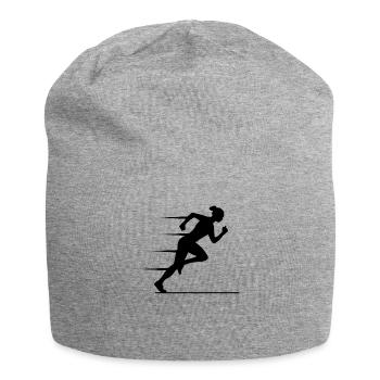 Elegance & Power - Sprinter Stylish - Jersey Beanie - heather grey - Front